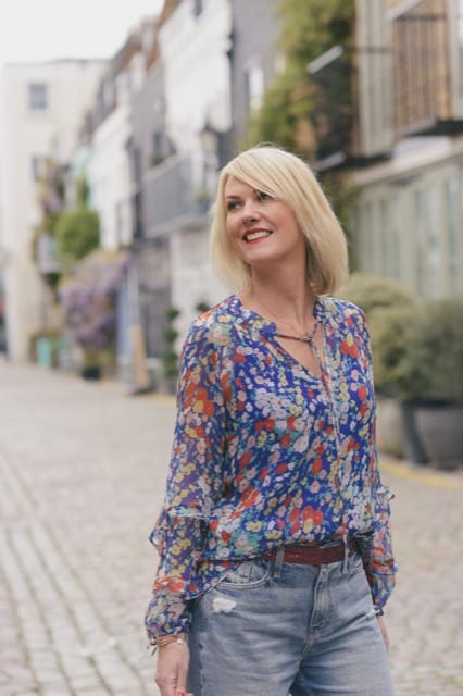 outdoor female personal portrait in West London