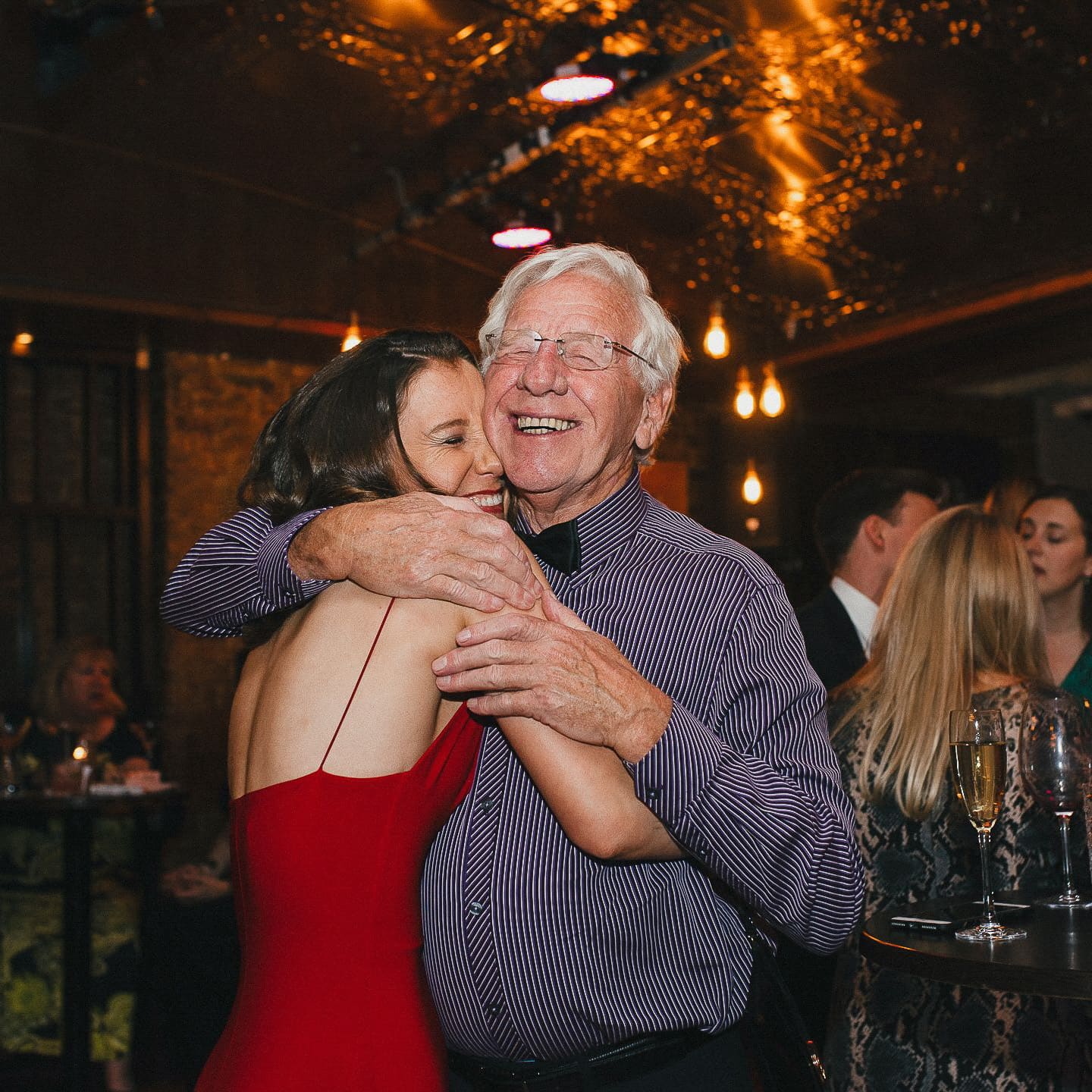 family gathering photo