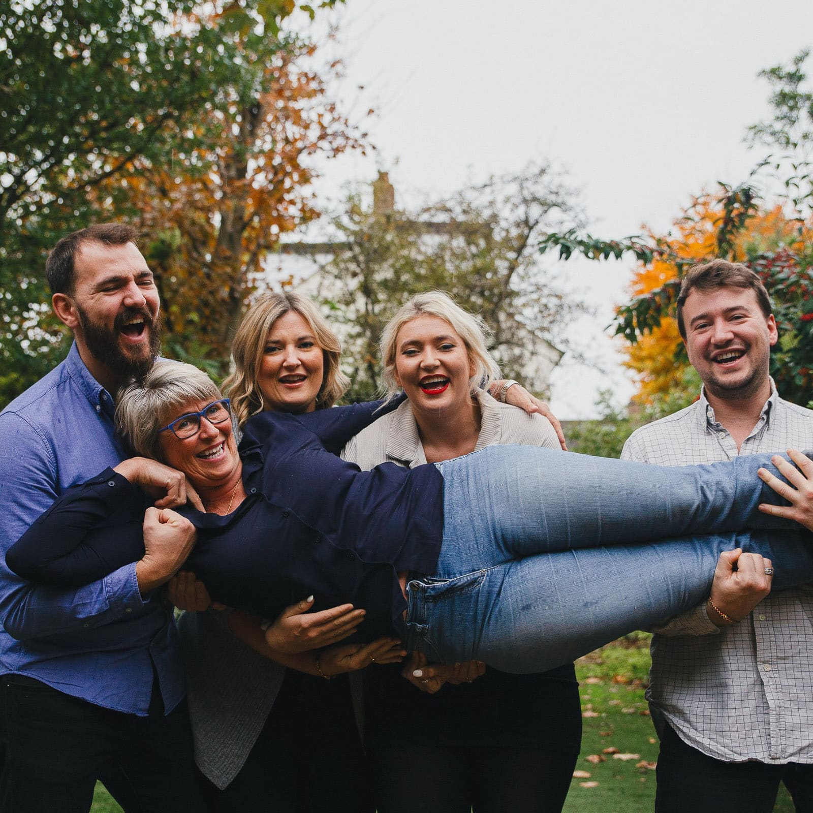 fun family photoshoot